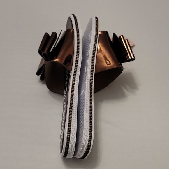 BRAND NEW JUICY COUTURE YAEL BOWNOT RHINESTONE SLIDER R3 - Picture 12 of 16